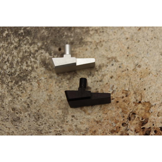 KIDD Interchangeable Low/Flat Sportsman Magazine Release Lever for KIDD Trigger Guards Black